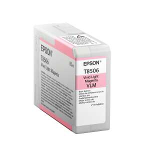 Epson T8506 Élénk Világos Magenta Tintapatron - Nyomtató kellék
