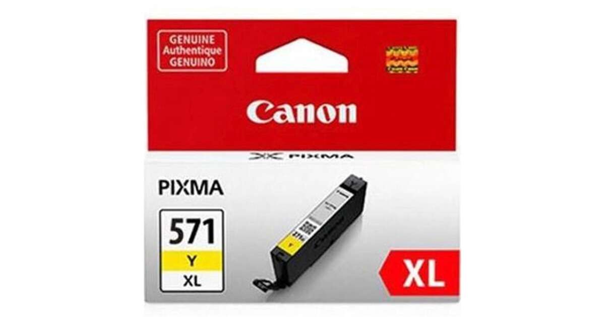 Canon CLI571 ink cartridge yellow ORIGINAL