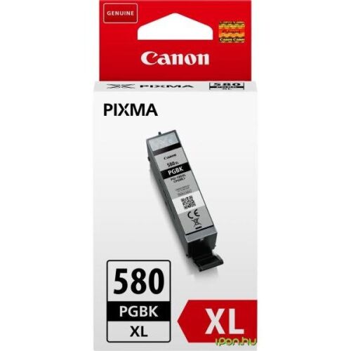 Canon PGI-580XL PGBK Black tintapatron eredeti 18,5ml 2024C001 177428295 - Irodaszer