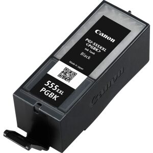Canon PGI-555XXL Black Ink Tank - High Capacity Genuine Cartridge - Printer supply
