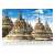 May 2024 calendar page with a photo of the Borobudur temple in Indonesia
