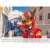 February 2024 calendar page with a photo of a person in a red and gold costume with a mask in Venice, Italy