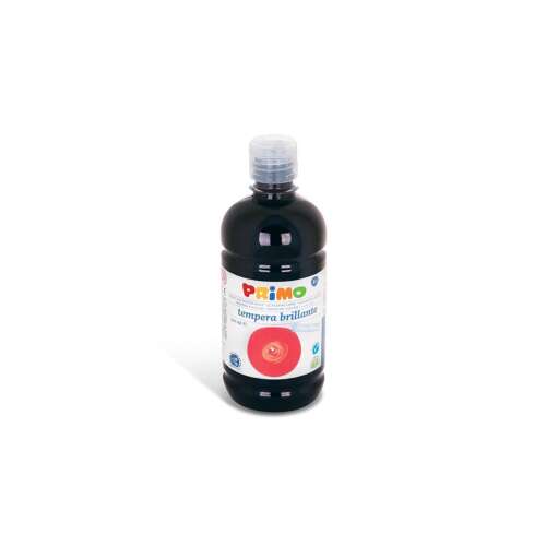 Primo tempera festék, fekete, 500ml-es üveg - Primo