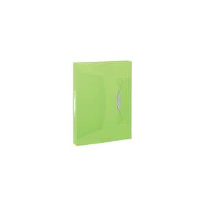Esselte Vivida Jumbo A4 green PP folder with elastic closure - Elastic folder