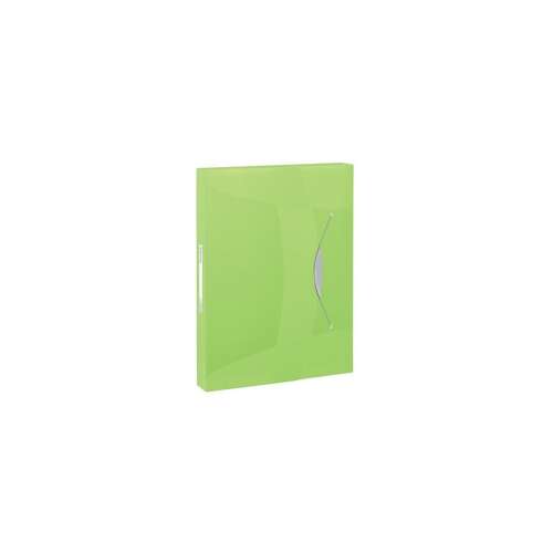 Esselte Vivida Jumbo A4 green PP folder with elastic closure