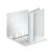 Open Esselte A4 White Ring Binder with D-rings