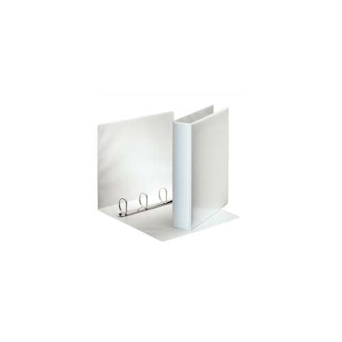 Esselte A4 ring binder, white, 6.5cm, 4 D-rings