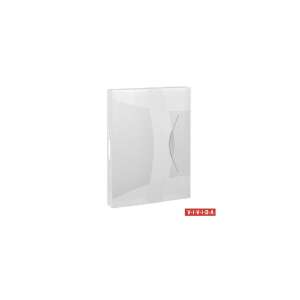 Esselte Vivida Jumbo A4 teczka, biała, grzbiet 40 mm, PP, z gumowym zapięciem - Zgłoszenie