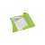 Esselte Vivida green A4 elastic folder, 15mm spine, open