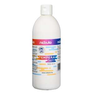 Nebulo Tempera Basic Fehér Festék, 500ml - Nebulo
