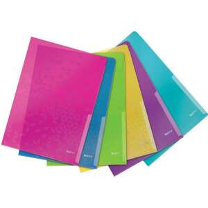 Leitz Wow A4 document folder, assorted colors, 6 pack - Document wallet
