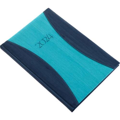 Realsystem 2024 Prémium Heti Tervező B/5 Kék