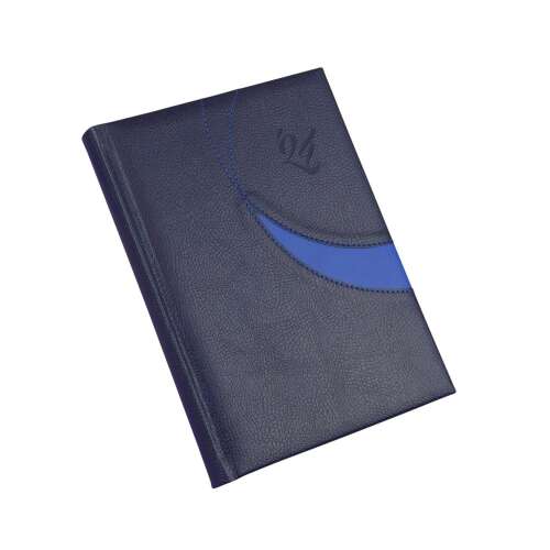 Realsystem 2024 Prémium M B/5 kék heti határidőnapló