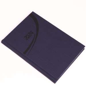 Realsystem 2024 Fashion A/5 heti tervező fehér lapokkal, kék - REALSYSTEM