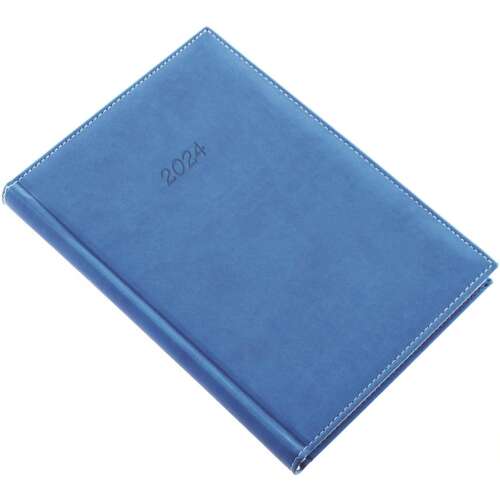 Realsystem Bolero P A/5 2024 napi határidőnapló, kék borító