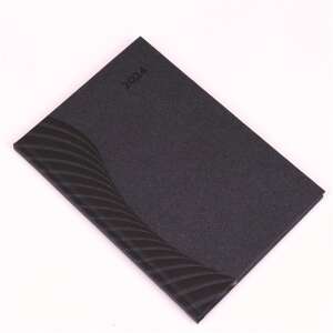 Datebook Amigo B/5, týždenník s bielymi stranami modrý Realsystem 2024. 78767975 - Kancelárske doplnky