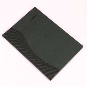 Amigo B/5 weekly planner with green cover, 2024 - REALSYSTEM