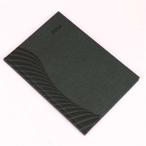 Amigo B/5 Weekly Planner with White Pages, Green Realsystem 2024