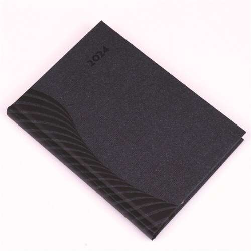 2024-es Amigo A/5 Határidőnapló, napi fehér lapokkal, kék, Realsystem