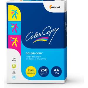 Mondi Color Copy A4 120g paper, 250 sheets per pack, ideal for digital color printing - Office paper product