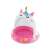 Intex Caticorn inflatable pool with canopy, pink and white unicorn design, for toddlers