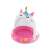 Intex Caticorn inflatable pool with canopy, pink and white unicorn design, for toddlers