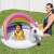 Intex 127x102x69cm Inflatable Paddling Pool - Unicorn (57113NP) #white 49131958}