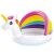 Intex Unicorn Inflatable Kiddie Pool with Rainbow Canopy - Isolated