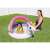 Intex Unicorn Kiddie Pool in use with child and parent in garden