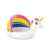 Intex Unicorn Inflatable Kiddie Pool with Rainbow Canopy