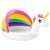 Intex Unicorn Inflatable Kiddie Pool with Rainbow Canopy