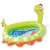 Intex dinosaur shaped inflatable pool with water spray, green