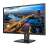 Side view of Philips 325B1L/00 32 inch QHD monitor with stand