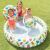 Intex Pineapple Kiddie Pool in Use
