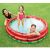 Kids playing in Intex Watermelon Inflatable Pool with splashing water