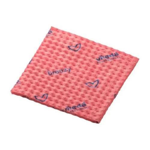 Vileda Breazy red microfiber cleaning cloth