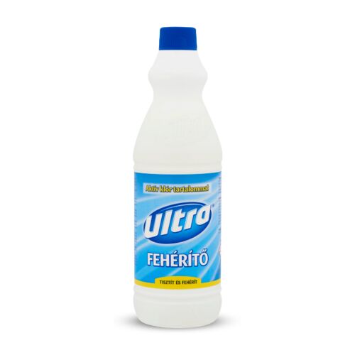 Ultra Fehérítő 1 liter, folyékony textilfehérítő mosáshoz