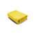 Yellow microfiber cleaning cloth, 32x32cm, 300g/m2, MUT32S