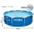 Dimensiunile piscinei cu cadru metalic Intex 305x76cm