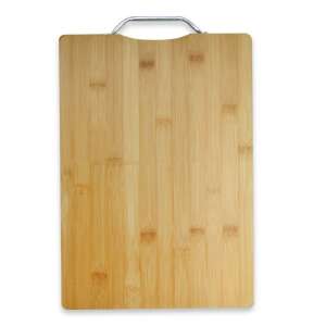 Bambusz Vágódeszka - Fém Fül - 24x34cm
