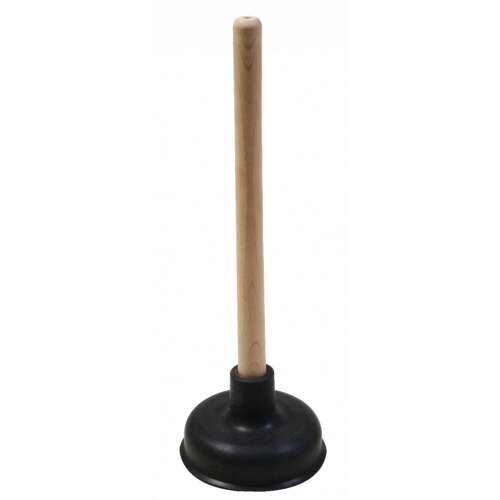 WC pumpa fa nyéllel, 9 cm átmérő