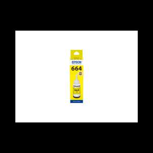 Epson T6644 Yellow Ink Cartridge, 70ml, Original, for L100/L200 printers - Printer & scanner