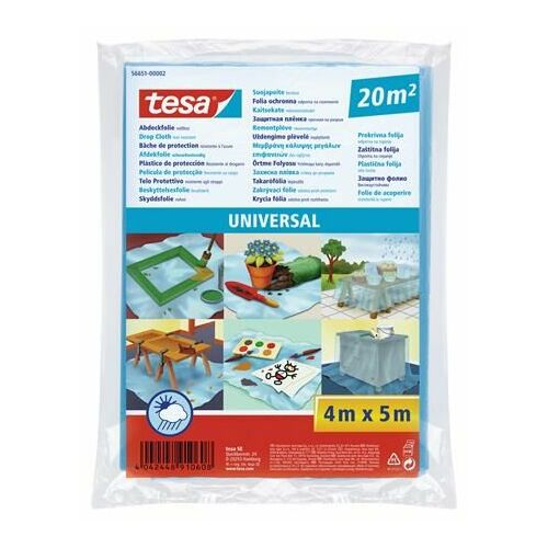 Tesa Univerzális Takarófólia - 4m x 5m 168184319 - Takarófólia és padlótakaró