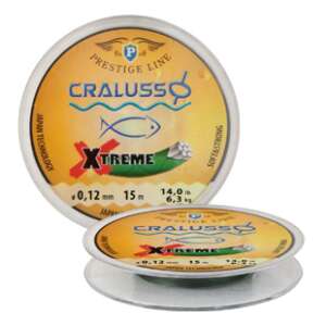 Cralusso Xtreme fonott horgász zsinór 15m 0,12mm - Fonott előkezsinór