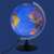 25 cm illuminated political globe
