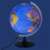 25 cm illuminated political globe