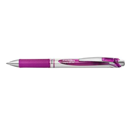 Pentel EnerGel BL77-V4X visszahúzható zselés toll, magenta színű tintával