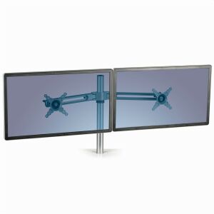 Monitortartó kar, két monitorhoz, Fellowes® Lotus 138456469 - Fellowes