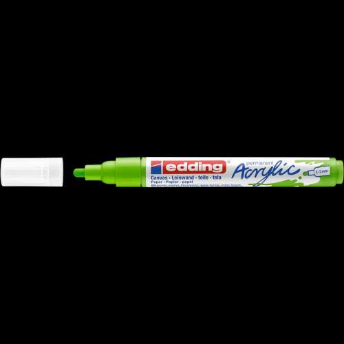 Marker acrilic 2-3mm, Edding 5100 verde gălbui-verzui 78736678