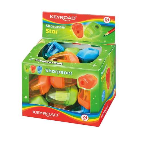 Blender 1-Loch-Behälter 24 Stück/Display Keyroad Starfish gemischte Farben